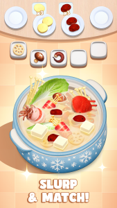 اسکرین شات 1 بازی Hotpot Frenzy: Food Sort
