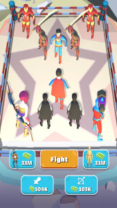 اسکرین شات 3 بازی Super Hero Fight Battle