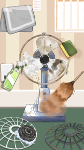 اسکرین شات 7 بازی Satiscream: Scary Tidy