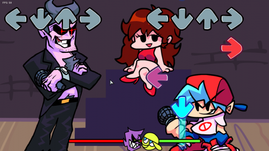 اسکرین شات 4 بازی Friday night Funkin - FNF Mod