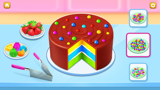 اسکرین شات 5 بازی Cake Maker: Cooking Cake Games