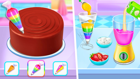 اسکرین شات 6 بازی Cake Maker: Cooking Cake Games