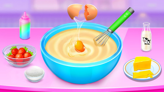 اسکرین شات 2 بازی Cake Maker: Cooking Cake Games