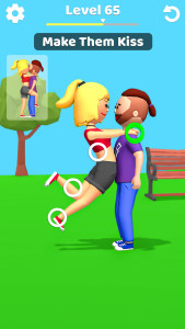 اسکرین شات 1 بازی Slow Mo Drag Run: Parkour Game