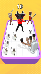 اسکرین شات 2 بازی Toilet Monster Merge Battle