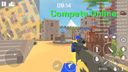 اسکرین شات 1 بازی Retro Combat