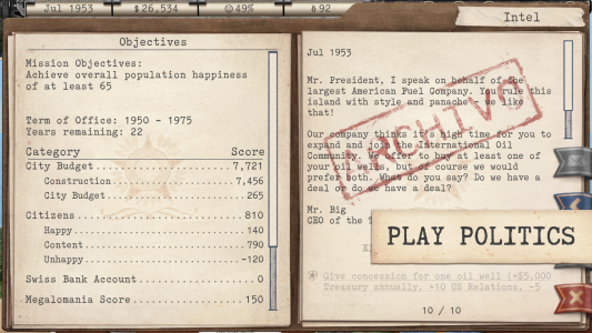 اسکرین شات 5 بازی Tropico: The People's Demo