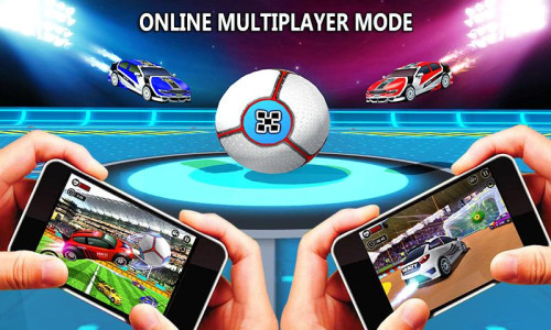 اسکرین شات 3 برنامه Soccer Car Ball Game