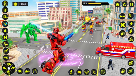 اسکرین شات 7 بازی Ambulance Dog Robot Car Game