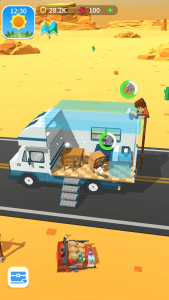اسکرین شات 3 بازی Limo Car Dino Robot Car Game
