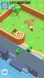 اسکرین شات 5 بازی Limo Car Dino Robot Car Game