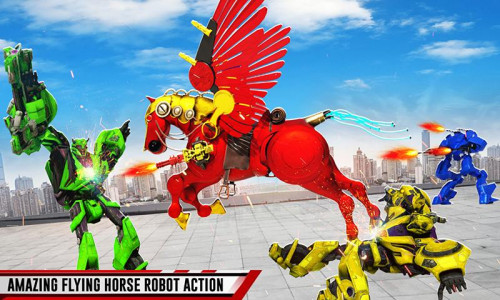 اسکرین شات 3 برنامه Cowboy Hero Superhero Game