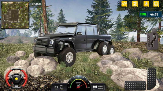 اسکرین شات 3 برنامه Flying Prado Car Robot Game