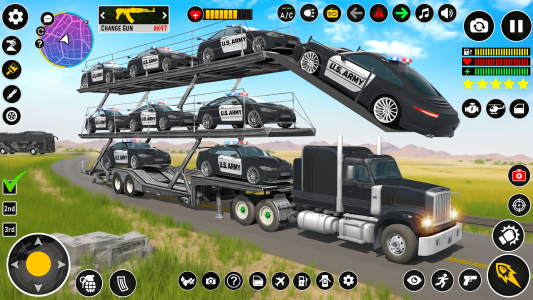 اسکرین شات 4 برنامه Truck Simulator 3D: Truck Game