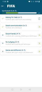 اسکرین شات 2 برنامه Football for Schools