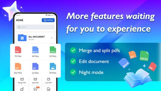اسکرین شات 1 برنامه Document Reader App