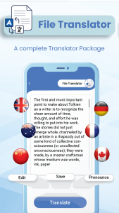 اسکرین شات 3 برنامه Photo & PDF Translator App