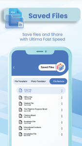 اسکرین شات 7 برنامه Photo & PDF Translator App