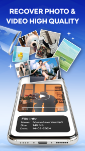 اسکرین شات 3 برنامه File Recovery: Photo & Video