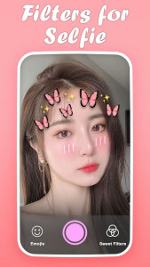 اسکرین شات 2 برنامه Filters for Selfie