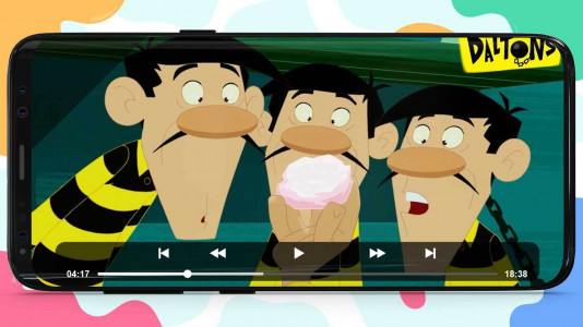 اسکرین شات 8 بازی کارتون و بازی دالتونها 2 :: 100 قسمت