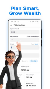 اسکرین شات 7 برنامه EMI Calculator: Calculate Loan