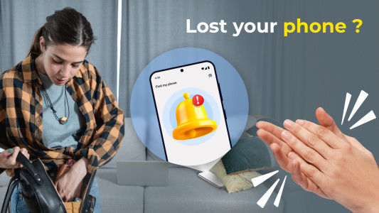 اسکرین شات 1 برنامه Find My Phone by Clap