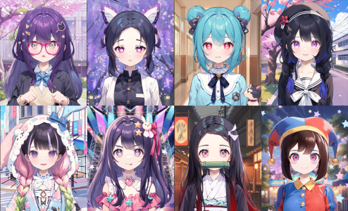 اسکرین شات 1 بازی Anime Style : Avatar Maker