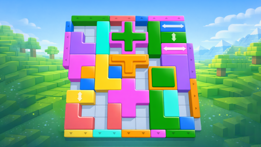 اسکرین شات 6 بازی Shape Escape: Block Puzzle