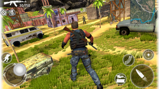 اسکرین شات 2 بازی Fire Squad Battle Royale - Free Gun Shooting Game