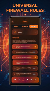 اسکرین شات 5 برنامه Firewall - DNS & Anti Spy
