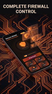اسکرین شات 1 برنامه Firewall - DNS & Anti Spy