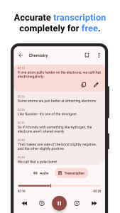 اسکرین شات 2 برنامه Voice Recorder