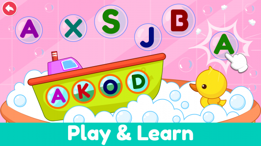 اسکرین شات 8 بازی Alphabet for Kids ABC Learning
