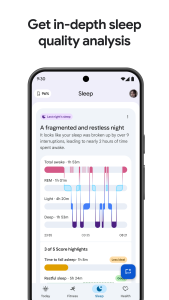 اسکرین شات 3 برنامه Google Health (Fitbit)