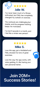 اسکرین شات 8 برنامه Fitify: Fitness, Home Workout