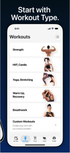اسکرین شات 3 برنامه Fitify: Fitness, Home Workout