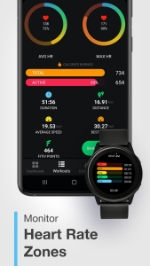 اسکرین شات 4 برنامه FITIV Pulse Heart Rate Monitor
