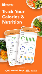 اسکرین شات 1 برنامه Calorie Counter by Lose It!