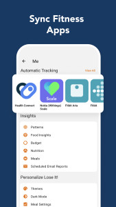 اسکرین شات 6 برنامه Calorie Counter by Lose It!