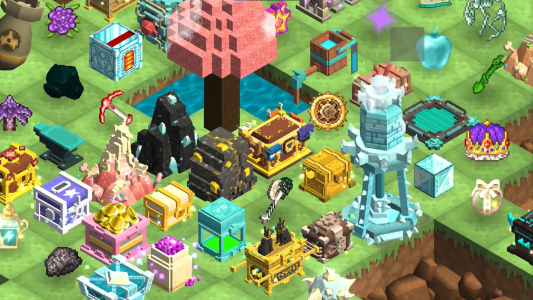اسکرین شات 4 بازی MergeCrafter Magic Merge World