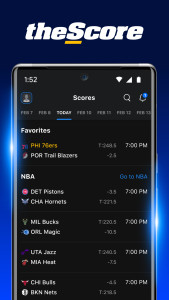 اسکرین شات 1 برنامه theScore: Sports News & Scores