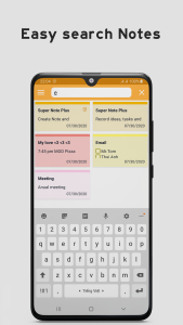 اسکرین شات 4 برنامه Note Plus - Notepad, Checklist