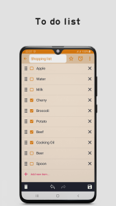 اسکرین شات 3 برنامه Note Plus - Notepad, Checklist