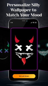 اسکرین شات 5 برنامه Silly Smile Fun Live Wallpaper