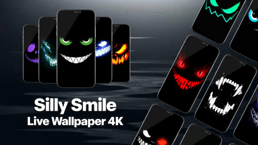 اسکرین شات 1 برنامه Silly Smile Fun Live Wallpaper