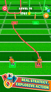 اسکرین شات 2 بازی Hyper Touchdown 3D
