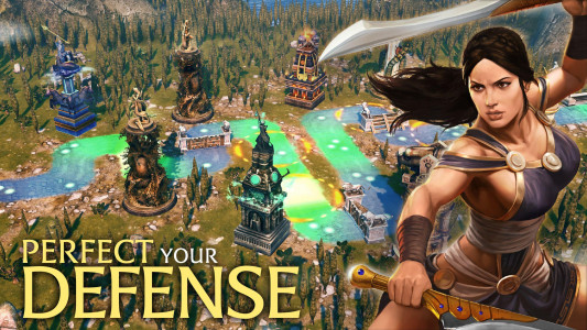 اسکرین شات 4 بازی Olympus Rising: Strategy Game