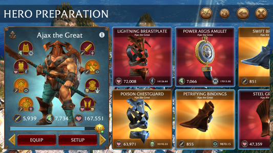اسکرین شات 5 بازی Olympus Rising: Strategy Game