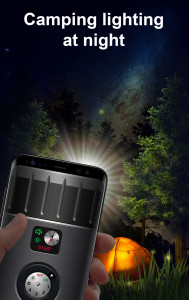 اسکرین شات 4 برنامه Flashlight & Screen Light
